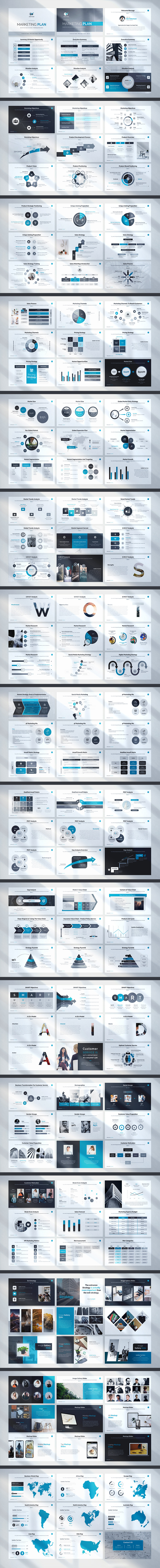 Marketing Plan Presentation Bundle - Features Image 1