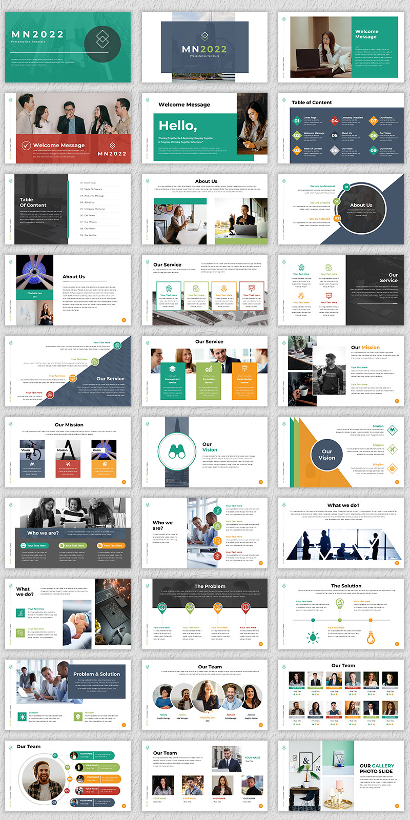 MN Presentation PowerPoint Template - Features Image 1