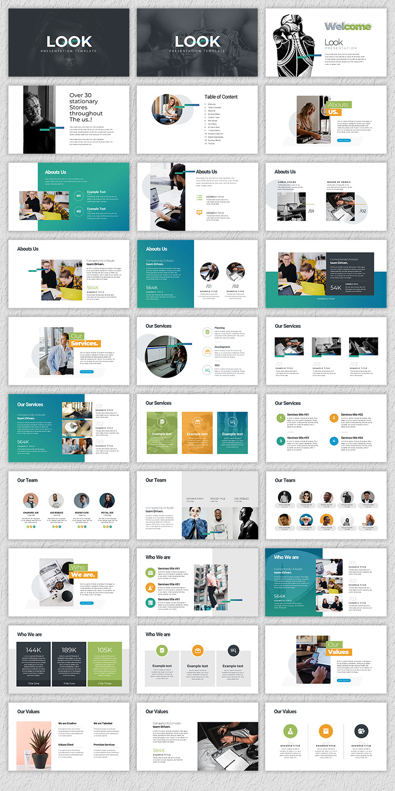 LOOK Presentation Keynote Mall - Features Image 1