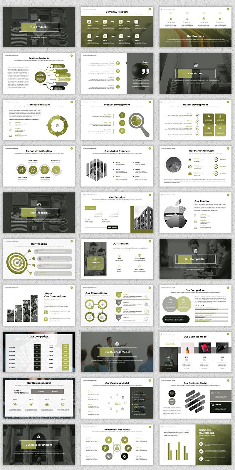 Pitch Deck - Презентация - Шаблон PowerPoint - Features Image 2