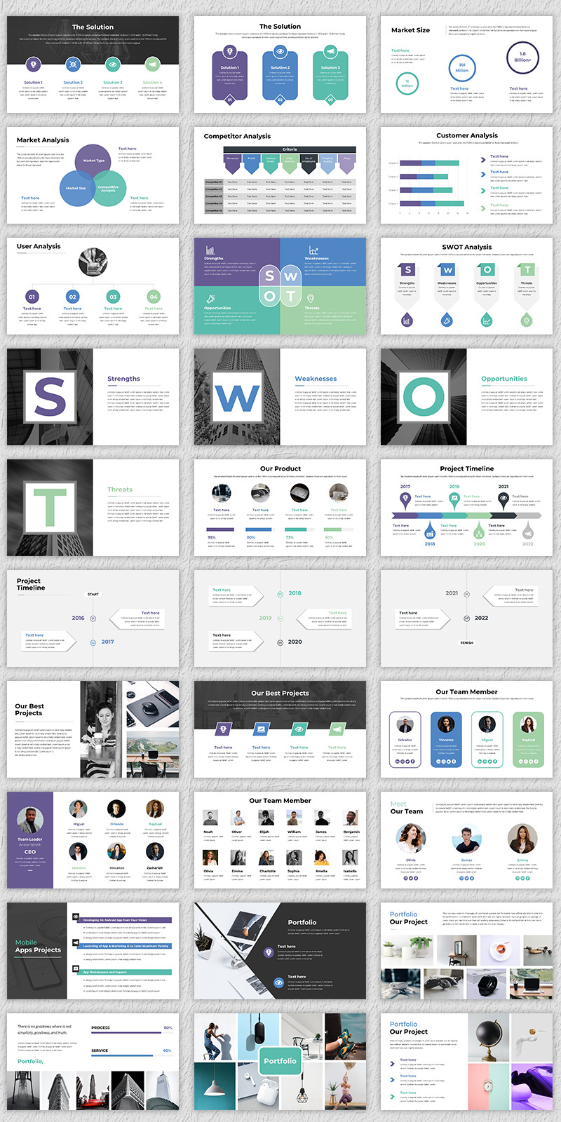 MimDim 演示文稿 PowerPoint 模板 - Features Image 2