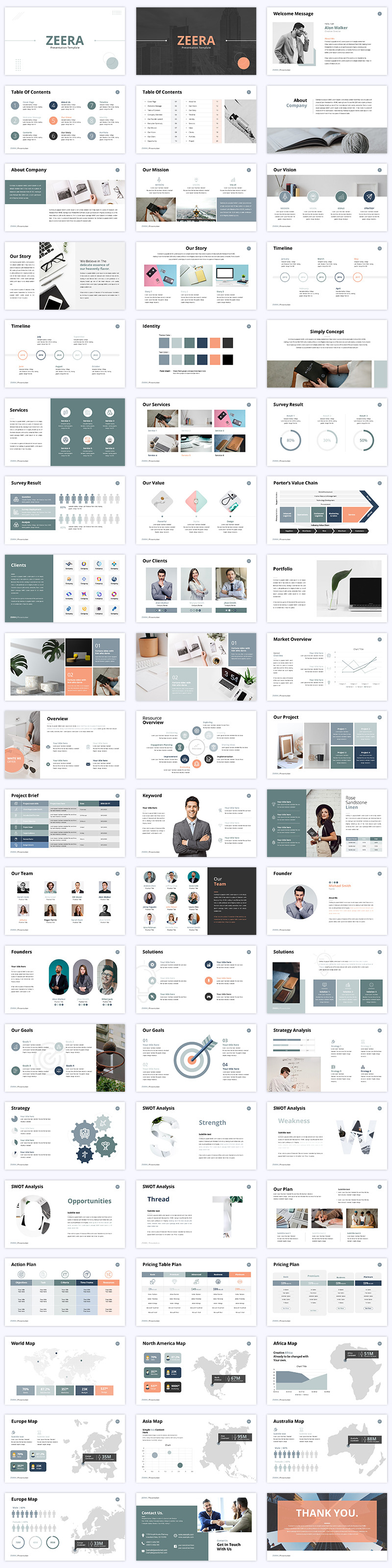 Corporate Presentation Template Bundle - Features Image 1