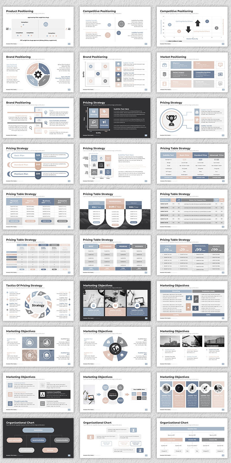 Pitch Deck Presentation Bundle - Features Image 4