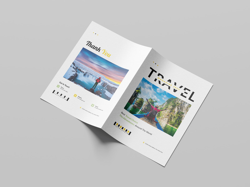 Travel Magazine - Brochure Template #401977 - TemplateMonster