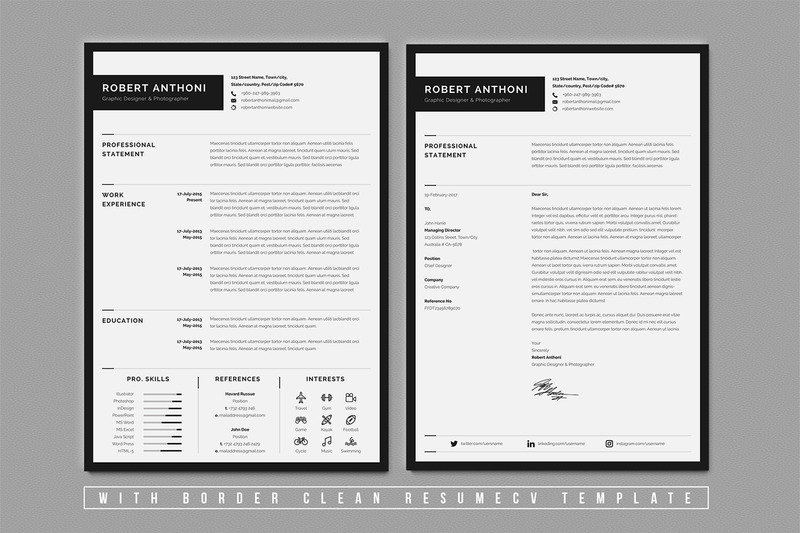 Currículum vitae limpio (CV) - Características Imagen 3