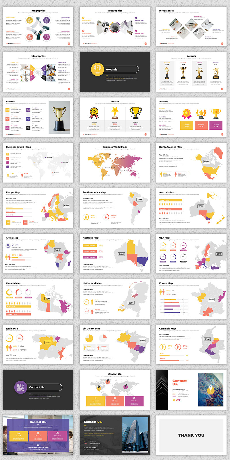 Pitch Deck Google Slides Presentation Template - Features Image 6