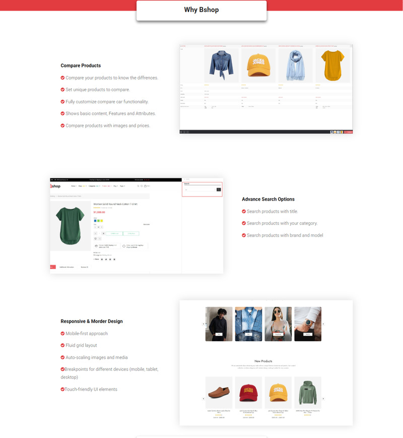 Bshop – Multifunktionellt WooCommerce WordPress-tema - Features Image 3