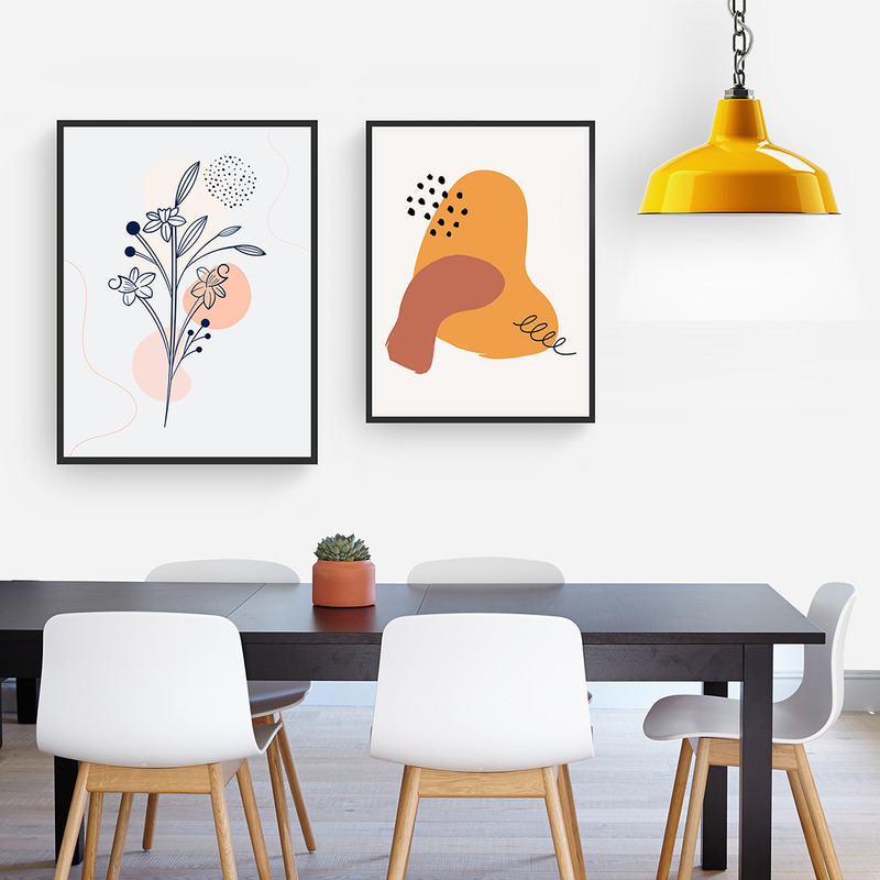 Mockup di cornice per foto creativa - Caratteristiche Immagine 1