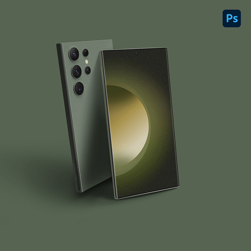 Samsung Galaxy S23 Ultra Mockup - 01 - Features Image 1