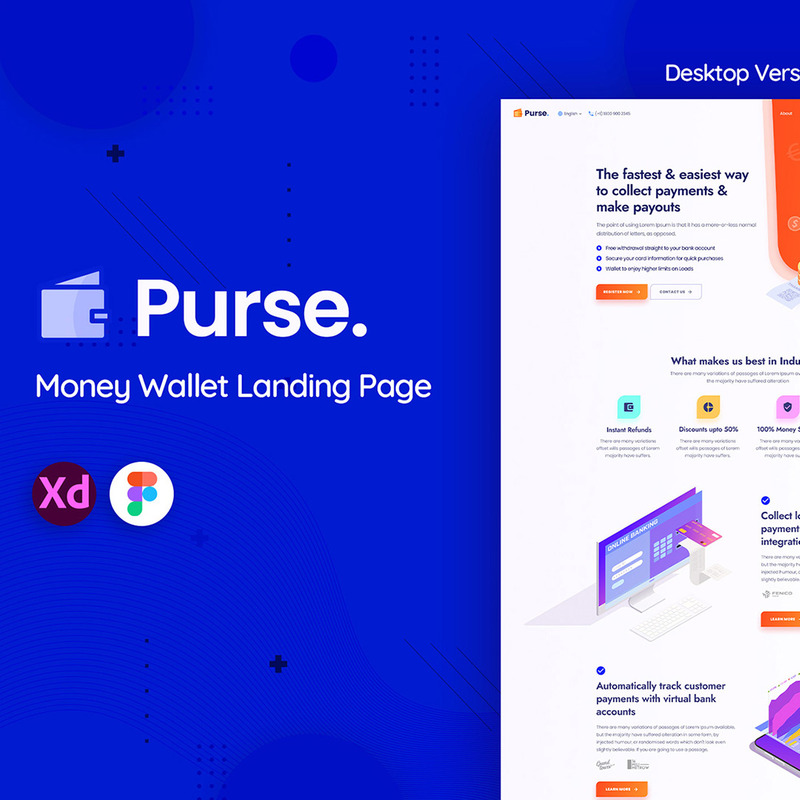 Plånbok målsida för handväska - Features Image 1