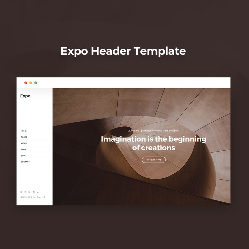 Expo Header PSD-mall - Features Image 1