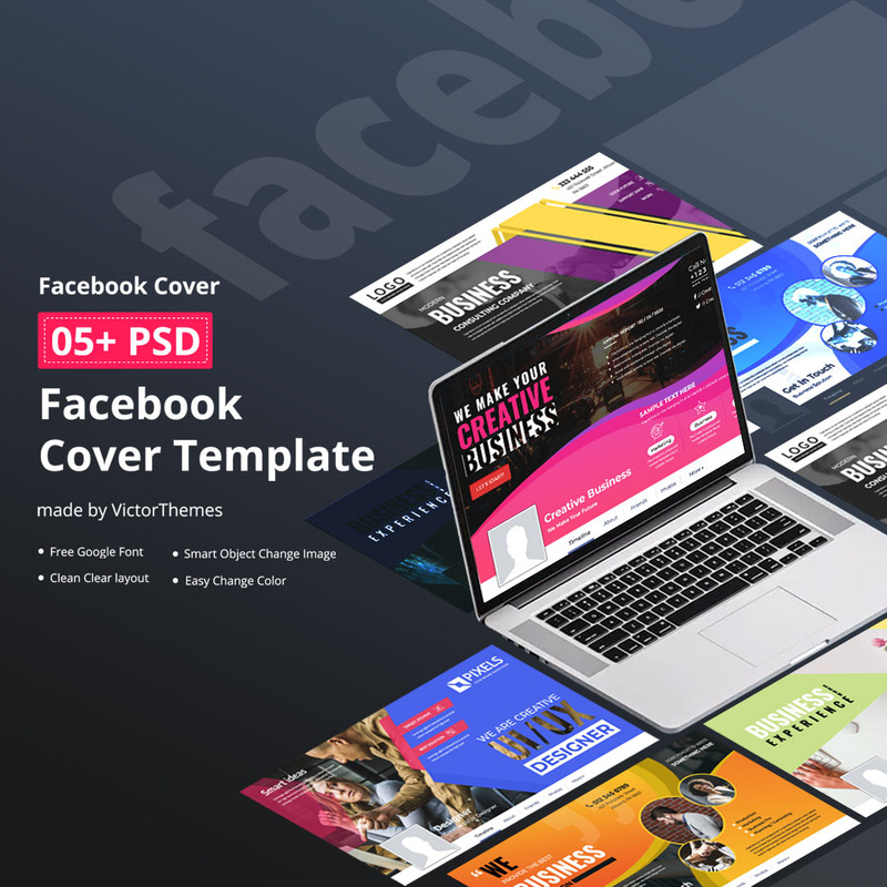 Facebook Business Cover Social Media Vorlage - Eigenschaften Bild 1