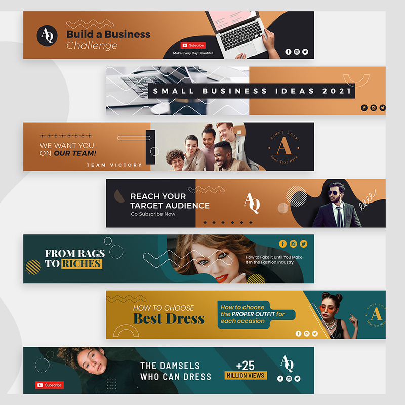 YouTube Cover Social media Template - Features Image 1