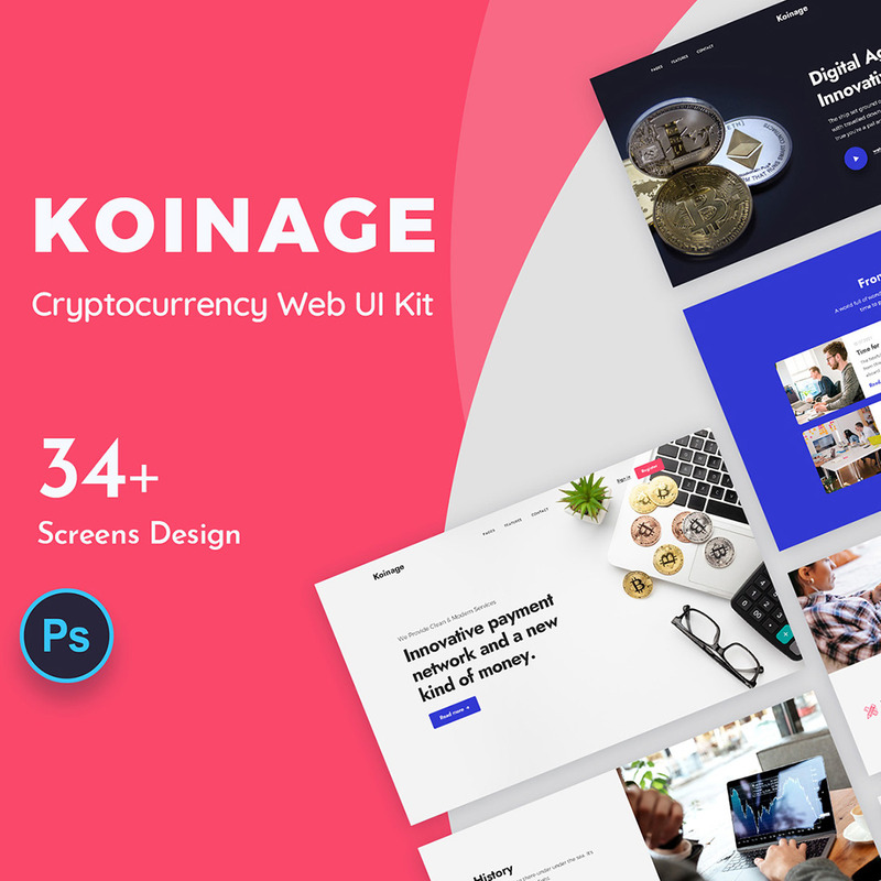 Koinage Cryptocurrency Web Ui Kit - Features Image 1