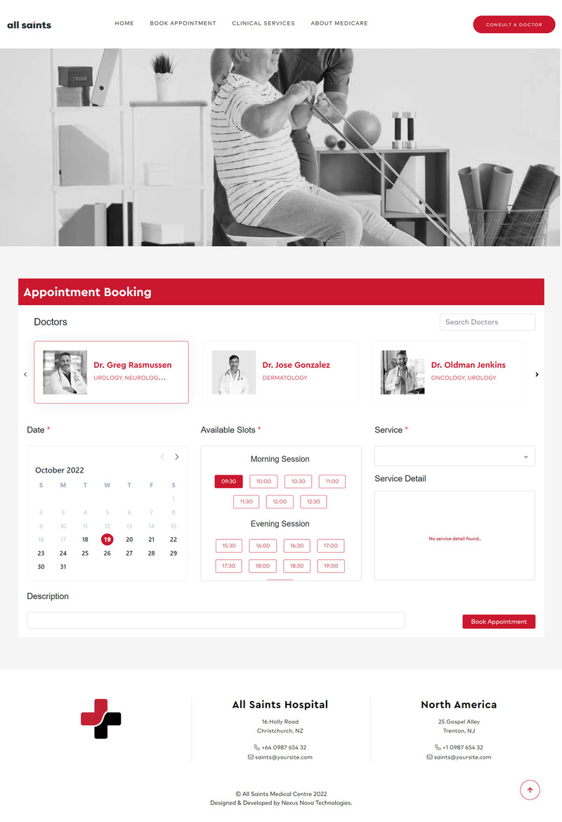 Церква Всіх Святих і Медичний WordPress ім - Features Image 3