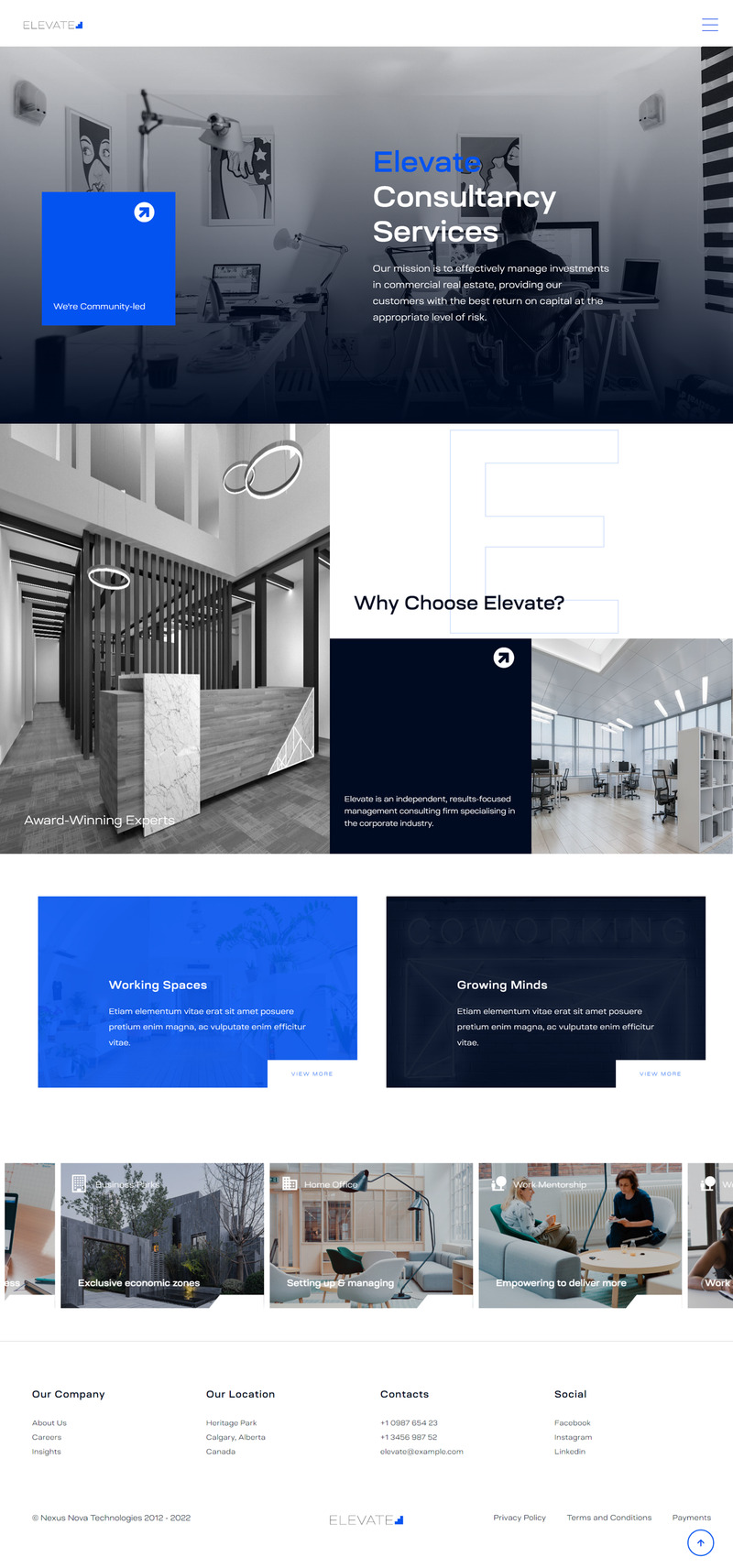 Elevate Business and Ecommerce Wordpress Theme - Features Image 1