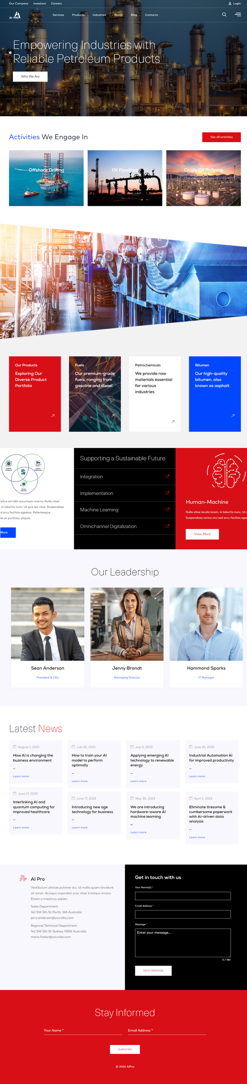 AIPRO Artificial Intelligence and Industrial WordPress Theme - Features Image 2