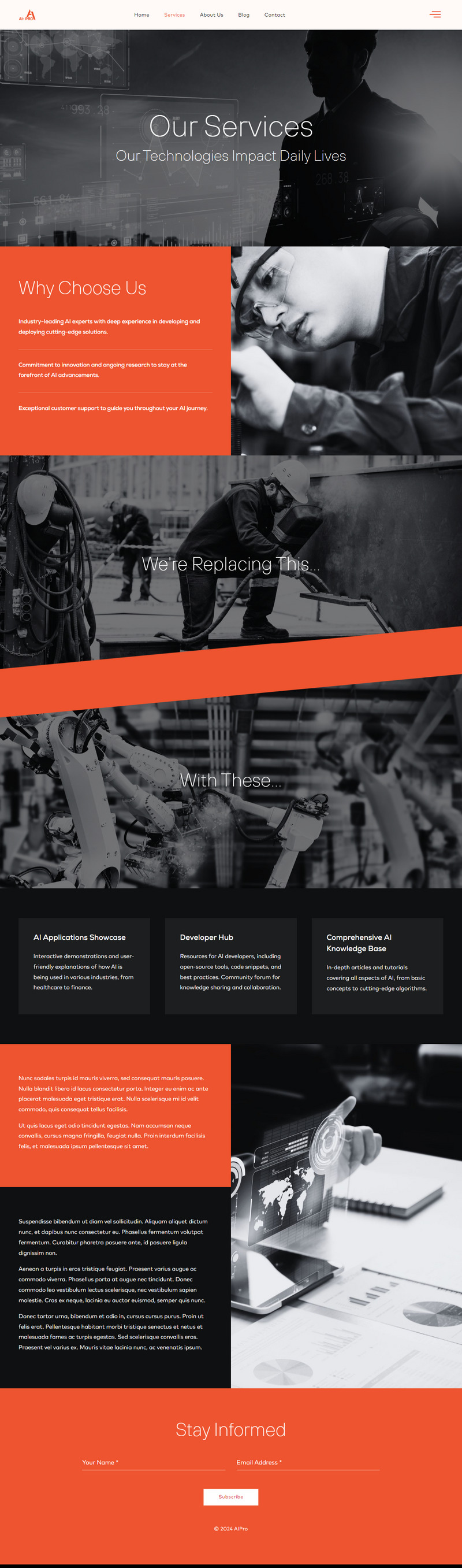 AIPRO Artificial Intelligence and Industrial WordPress Theme - Features Image 3