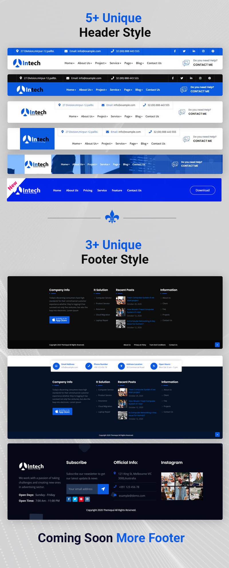 Intech - IT Solution And Technology Services WordPress Theme - Features Image 2