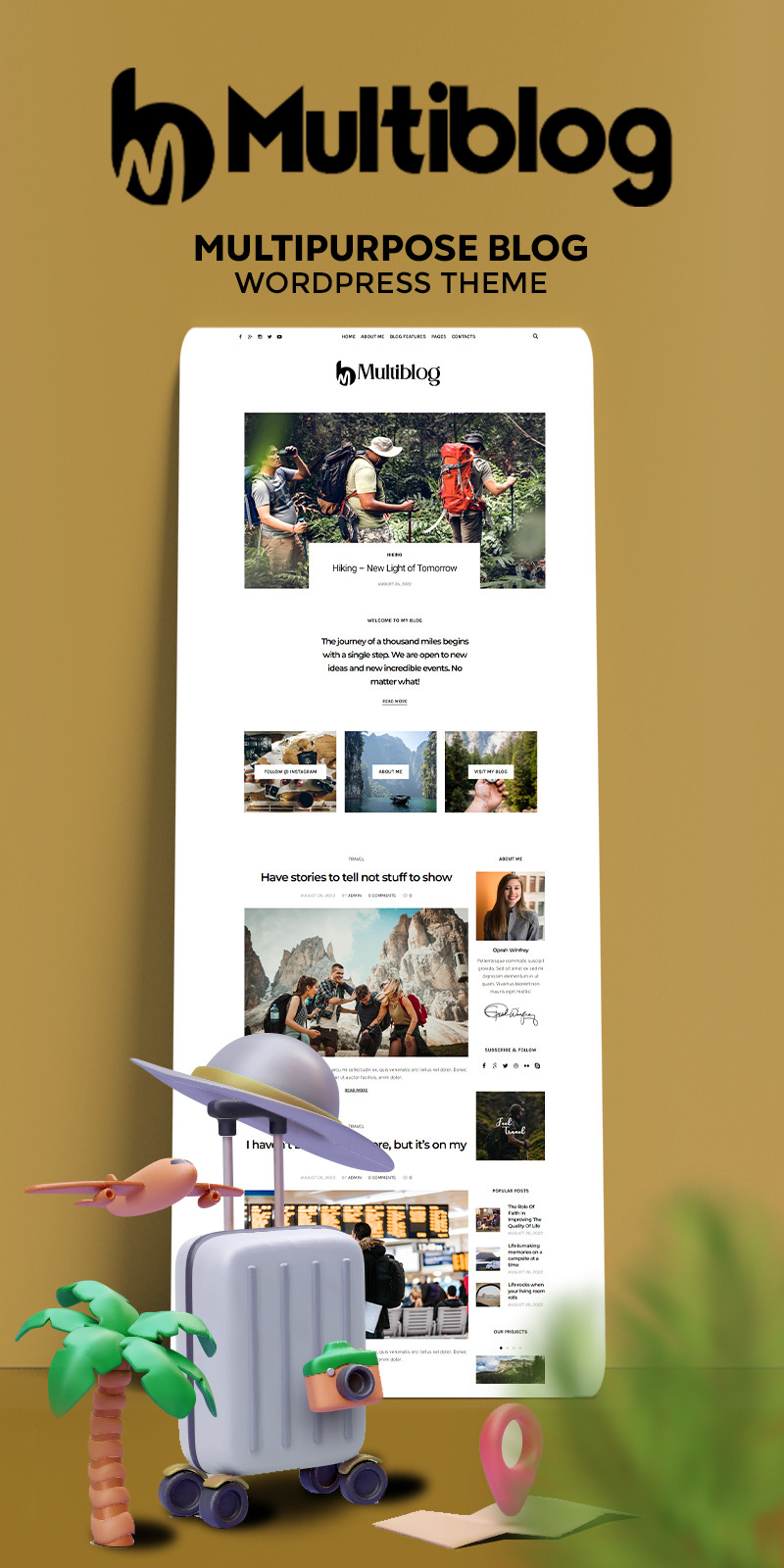 Multiblog – Multipurpose Blog WordPress Theme - Features Image 4