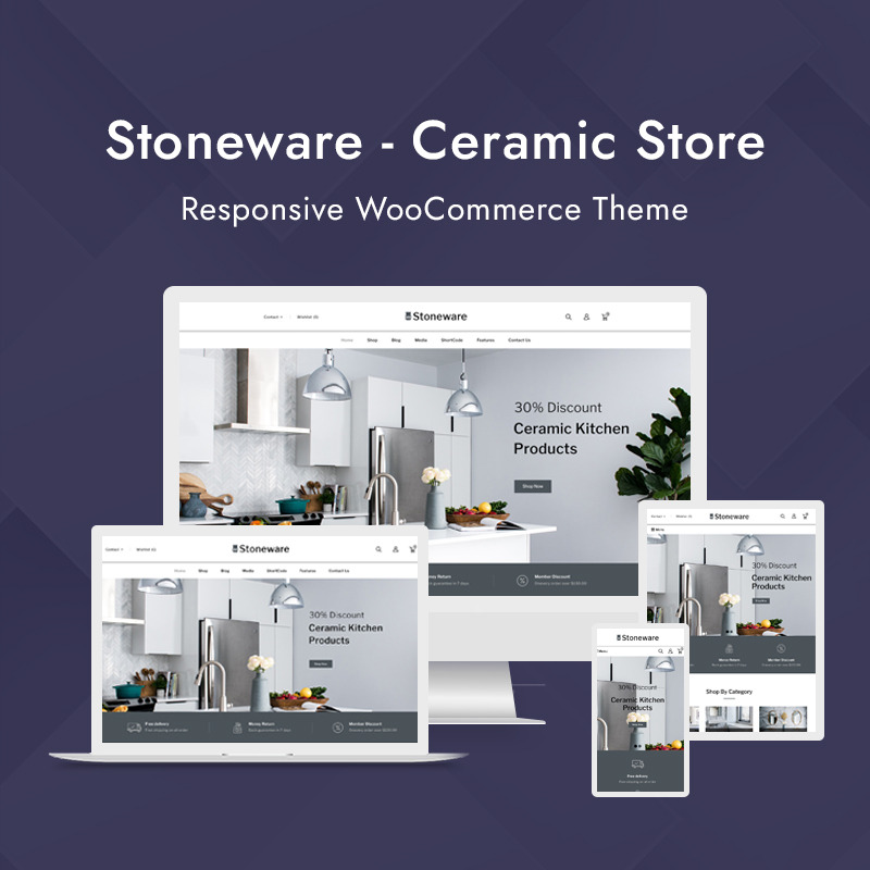 Stoneware - Ceramic Store WooCommerce Theme - Features Image 1