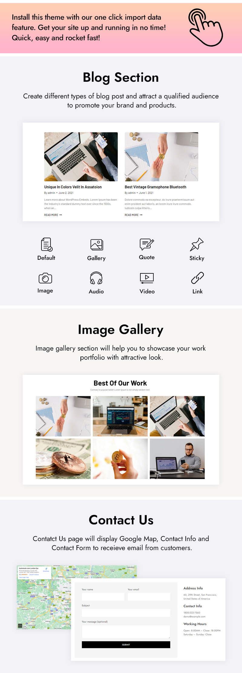 Cryptniy - Cryptocurrency Elementor WordPress Theme - Features Image 4