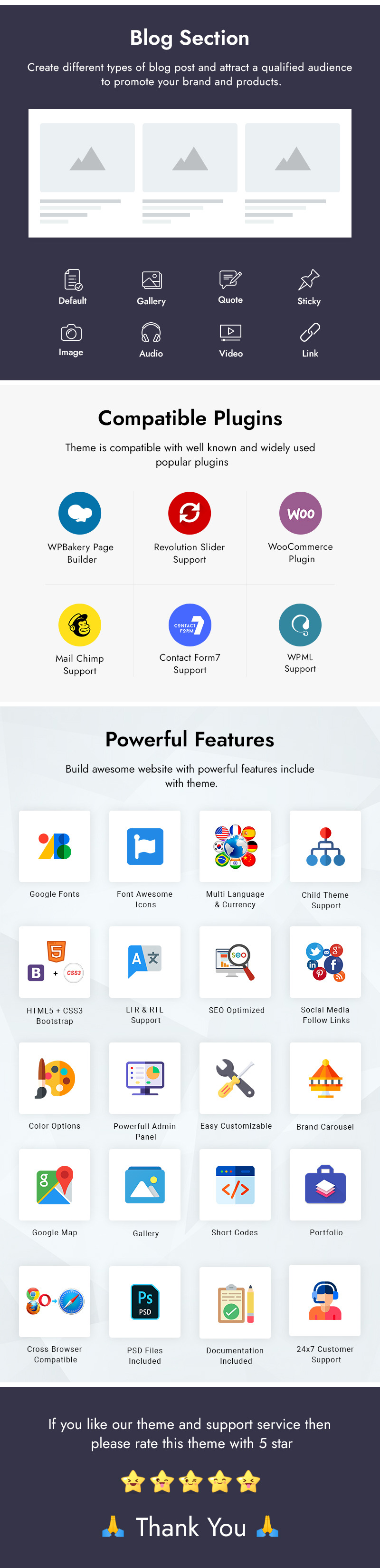 Fintace - Multipurpose Fashion Store WooCommerce Responsive Theme - Features Image 4