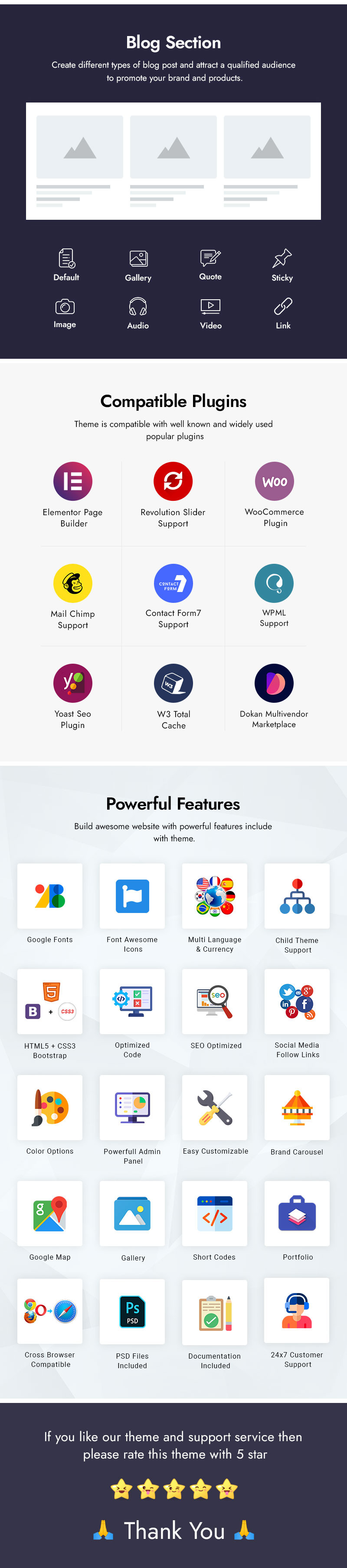 Bakebery - 面包店和蛋糕店 Elementor WooCommerce 响应式主题 - Features Image 9