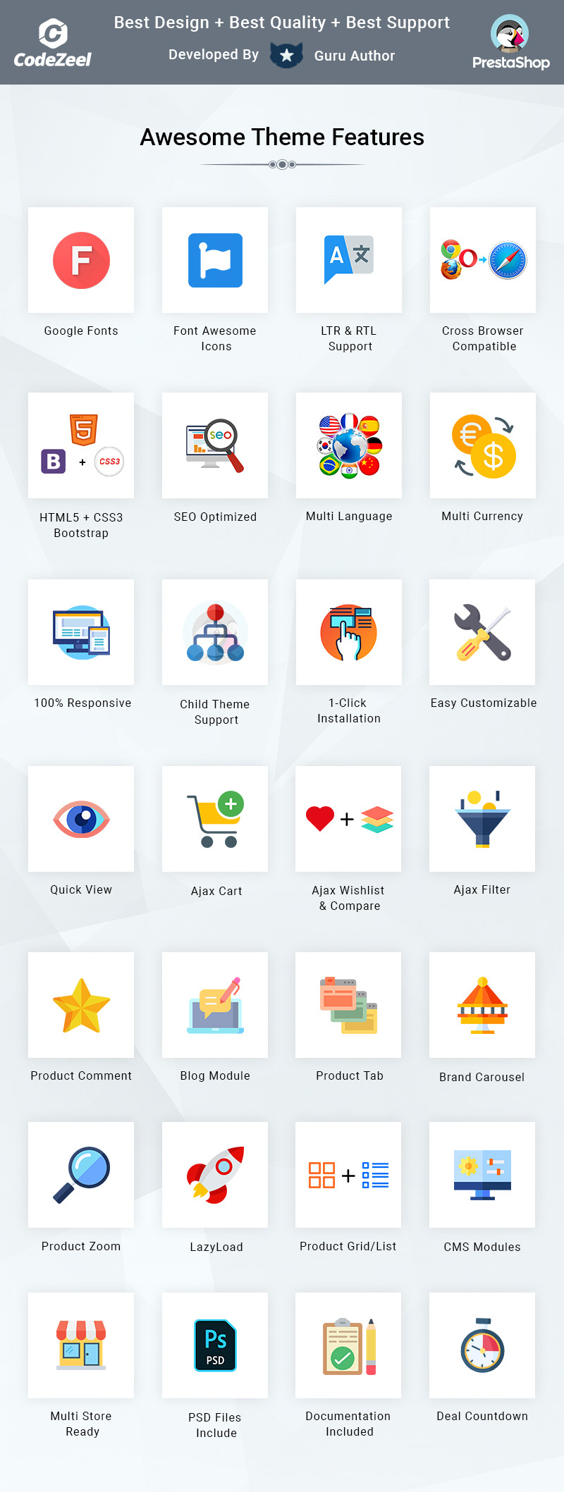 Toolwar – Obchod s ručním nářadím Responzivní téma Prestashop - Features Image 1