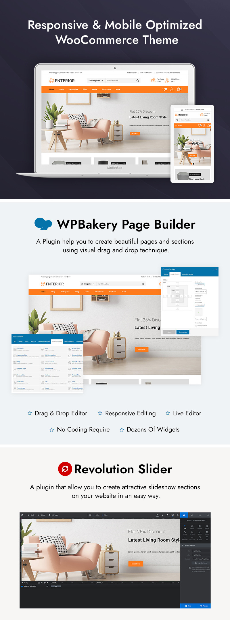 Intron Mega Electronics Store WooCommerce Theme - Features Image 1