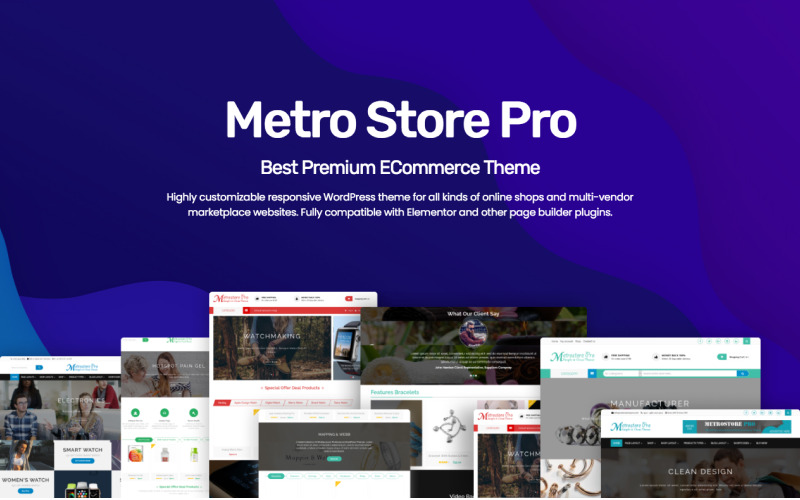 Metro Store Free - Fashion Store WooCommerce Theme - Features Image 1