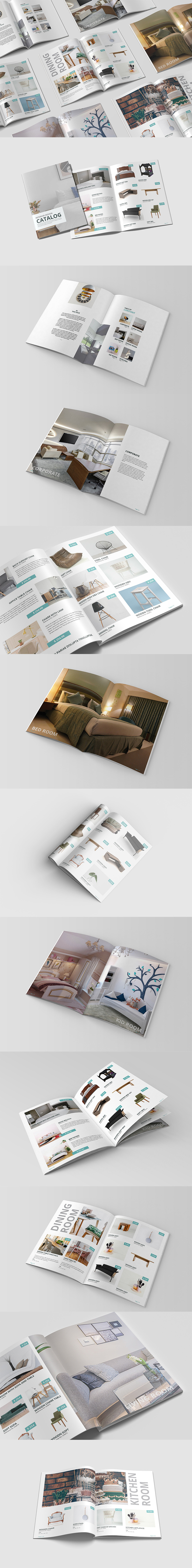 Product Catalog Design Corporate identity Template