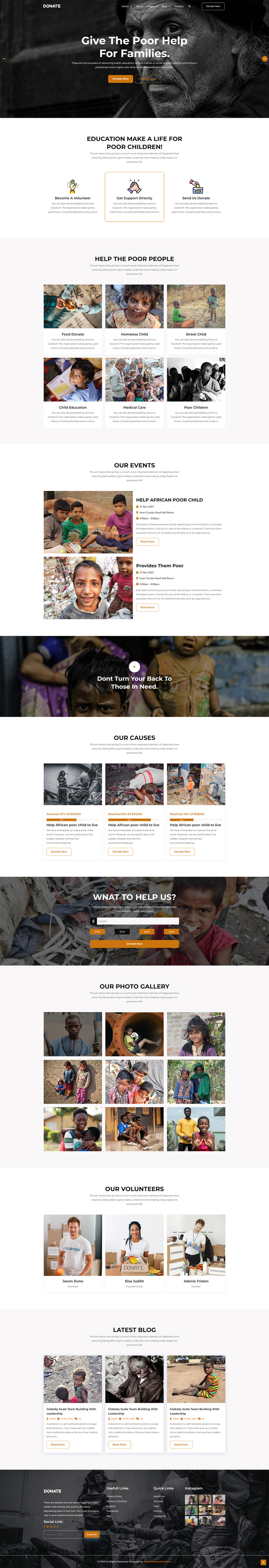 捐赠 - 慈善机构、非营利组织、非政府组织、筹款 HTML 模板 - Features Image 1