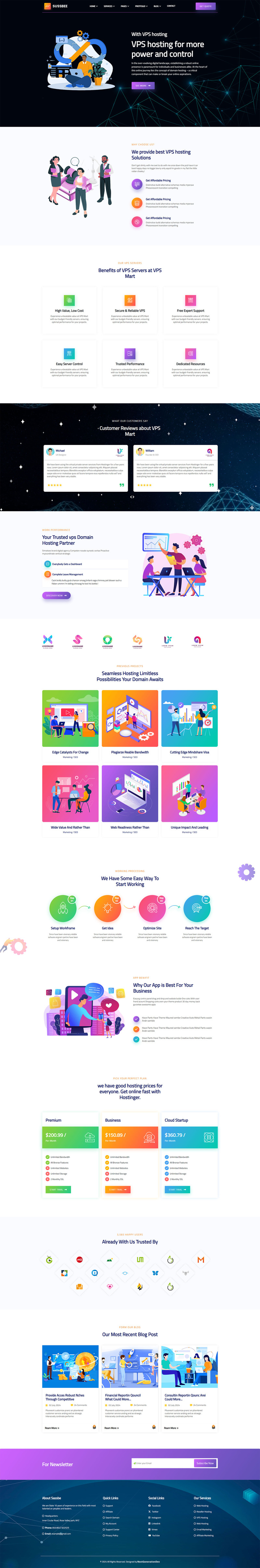 Sassbee - 应用程序、软件、域名托管 HTML 模板 - Features Image 2