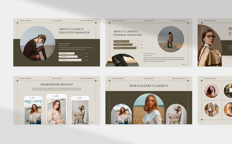 Minimalist Fashion Presentation Template - Features Image 1
