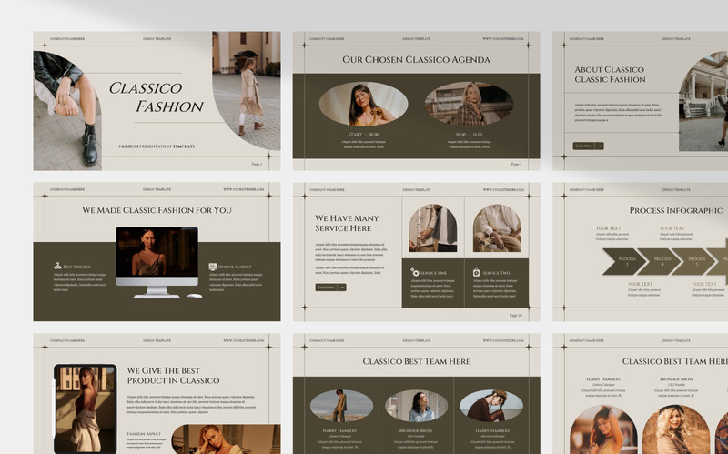 Minimalist Fashion Presentation Template - Features Image 2