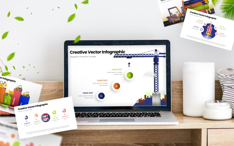 Creative Vector Infographic Presentation Template - Features Image 3