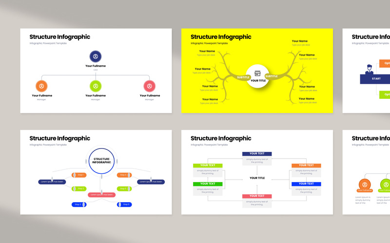 Structure Business Infographic Presentation Template