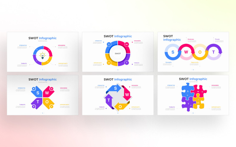 SWOT PowerPoint Infographic Template - Features Image 1