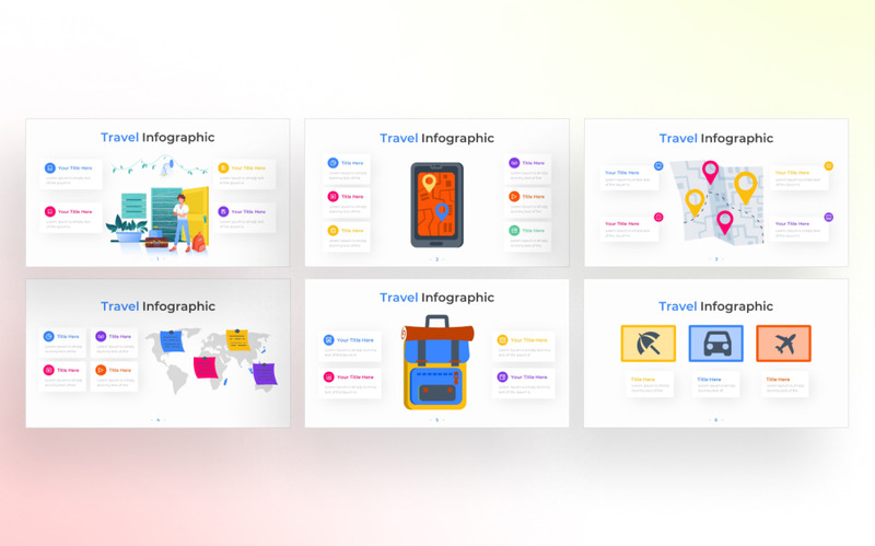Travel PowerPoint Infographic Template - Features Image 1
