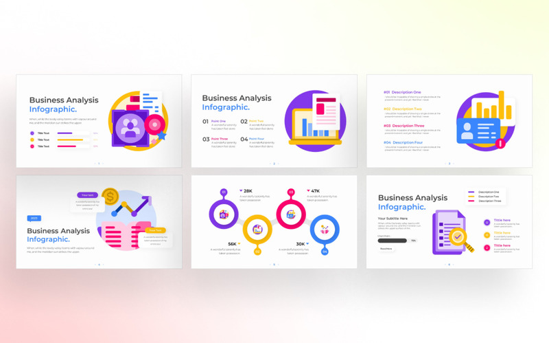 Business Analysis PowerPoint Infographic Template - Features Image 1