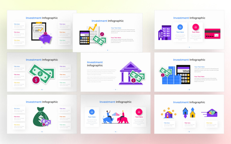 Investment PowerPoint Infographic Template - Features Image 2