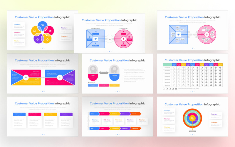 Customer Value Proposition PowerPoint Infographic Template