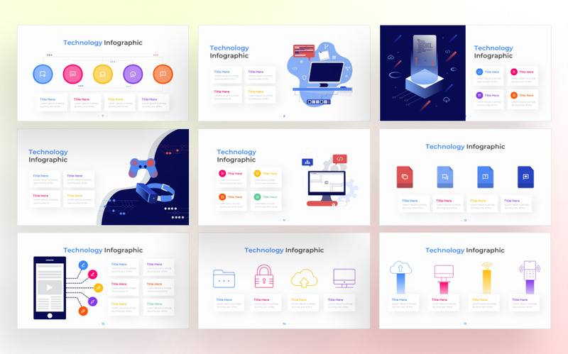 Technology PowerPoint Infographic Template - Features Image 2