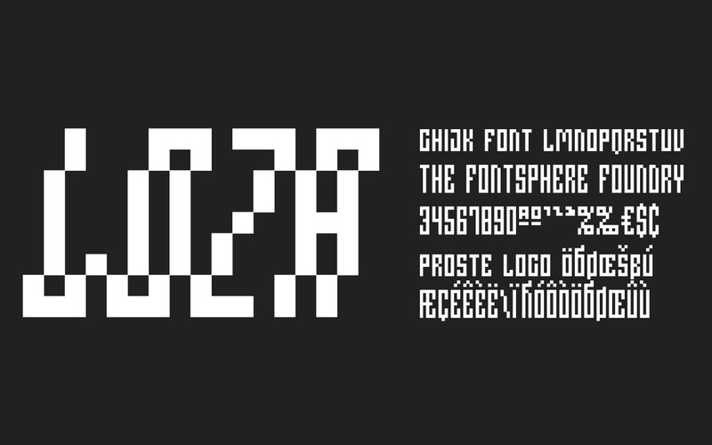 Pixeloza 01 - Yazı Tipi Görüntüle - Features Image 5