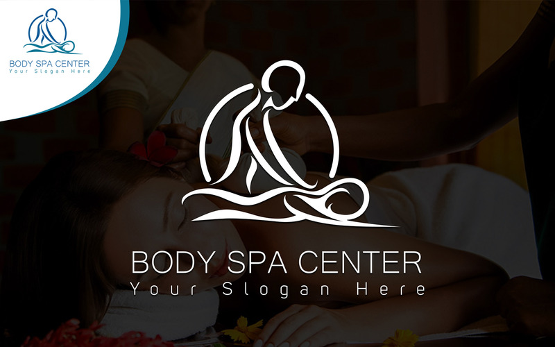 Modello di progettazione del logo del centro benessere per il corpo - Caratteristiche Immagine 1
