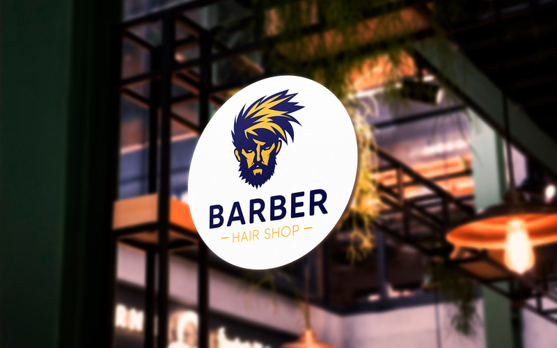 Diseño de logotipo Barber Hair Shop - Características Imagen 1