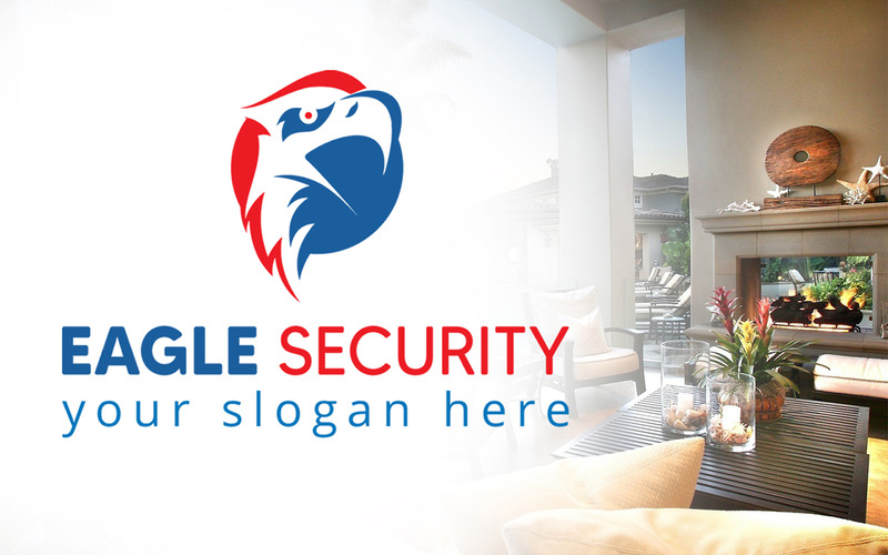 Eagle Security Logo Design Template #188394 - TemplateMonster