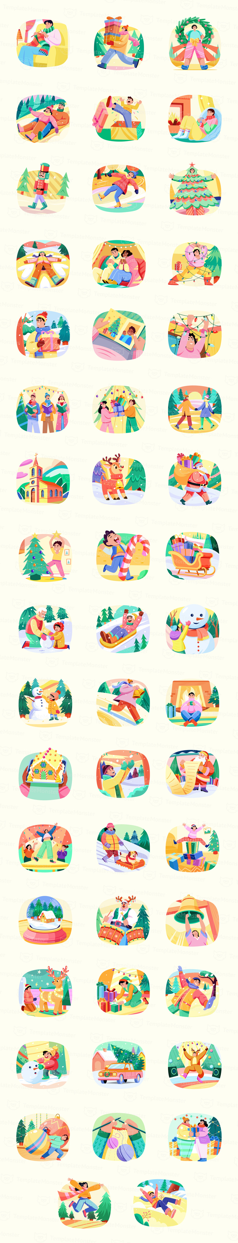 Julillustrationskonstset - Features Image 1