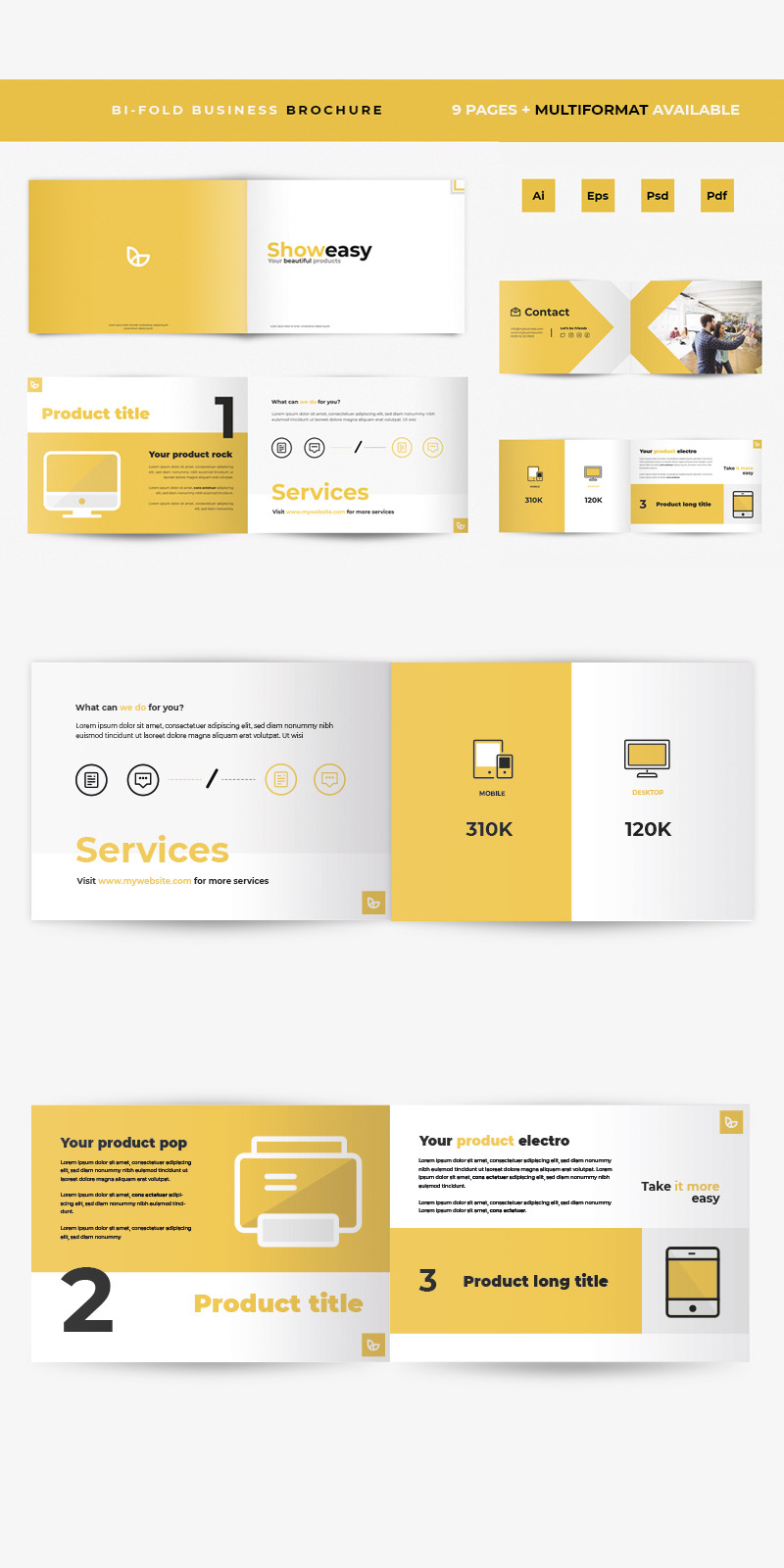 Business Product Showcase Brochure - Features Image 1